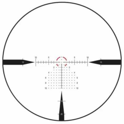 Nightforce ATACR 1-8x24 Capped illum FC-DMX F1 FDE Scope w/Flip Up 