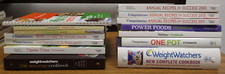 Weight Watchers Cookbooks lot of 14 mostly hardcover