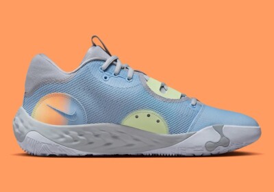 Nike PG6 Celestine Blue Peach Cream  Men\'s Sz 8 Basketball Shoes. Size 8 - Nike PG 6 Celestine Blue Peach Cream for sale  main image 3