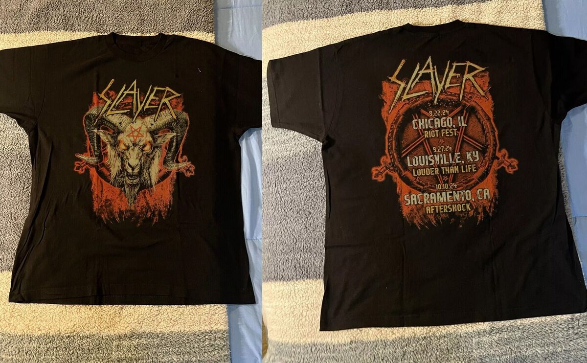 Slayer 2024 North American Tour At Riot Fest - Chicago,IL Slayer 2024 North American Tour At Riot Fest - Chicago,IL