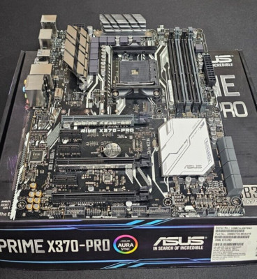 ASUS Prime X370-Pro AM4 DDR4 Motherboard  *USED TESTED*