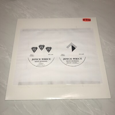 Joyce Wrice Good Morning アナログレコード TEST PRESSING Joyce Wrice - Good Morning Vinyl 12