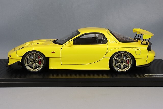 1/43 IG ignition #IG2869 INITIAL D Mazda RX-7 (FD3S) Yellow 1/43 IG ignition #IG2869 INITIAL D Mazda RX-7 (FD3S) Yellow