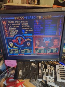 NBA JAM PCB JAMMA ARCADE REVISION PROGRAM ROMS WORKING!!!