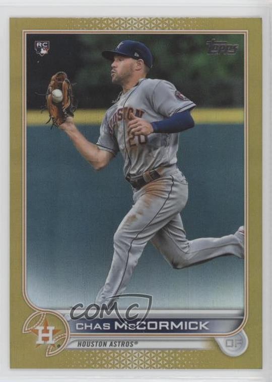 2022 Topps Series 1 Gold Foil Chas McCormick #135 d0b