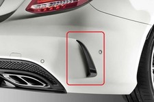 Mercedes-AMG Zusatz-Flics Spoiler Set schwarz C-Klasse W205 A2058805803