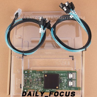 OEM LSI 9207-8i SATA/SAS 6G/s PCI-E 3.0 IT Mode Host Bus Adapter 2xSFF-8087 SATA