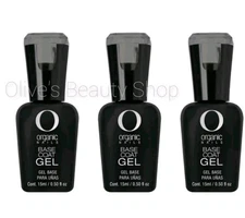 3 Organic Nails Base Coat Gel BASE para Uñas 15 ml 0.50 fl oz