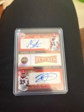2022 Panini Legacy Nakobe Dean/ Jordan Davis #FIC-GB Futures Dual Auto