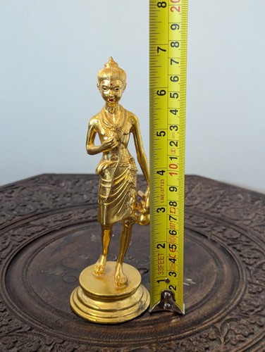 Neelkanth Varni Statue Brass Lord Swaminarayan Ghanshyam Maharaj Sahjanand Idol - Picture 15 of 15