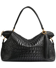 Donna Karan New York Glenwood Quilted Croc To...