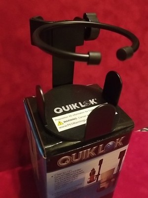 Quik Lok MS-326 Clamp-On Drink Beverage Holder for Microphone+Music Stands MS326