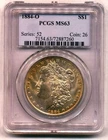 1884-O Morgan Silver Dollar PCGS MS63