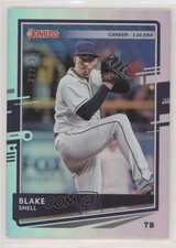 2020 Panini Donruss Career Stat Line 222/324 Blake Snell #175 00gy