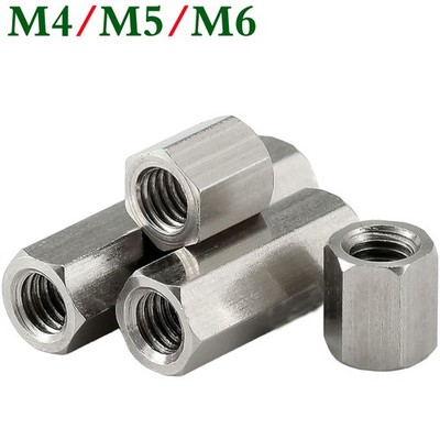 M4 M5 M6 304 Stainless Steel Female Hex Standoff Support Spacer Threaded Pillar