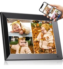 Zcyge Digital Photo Frame 10.1 inch, Electronic Picture Frame WiFi with APP