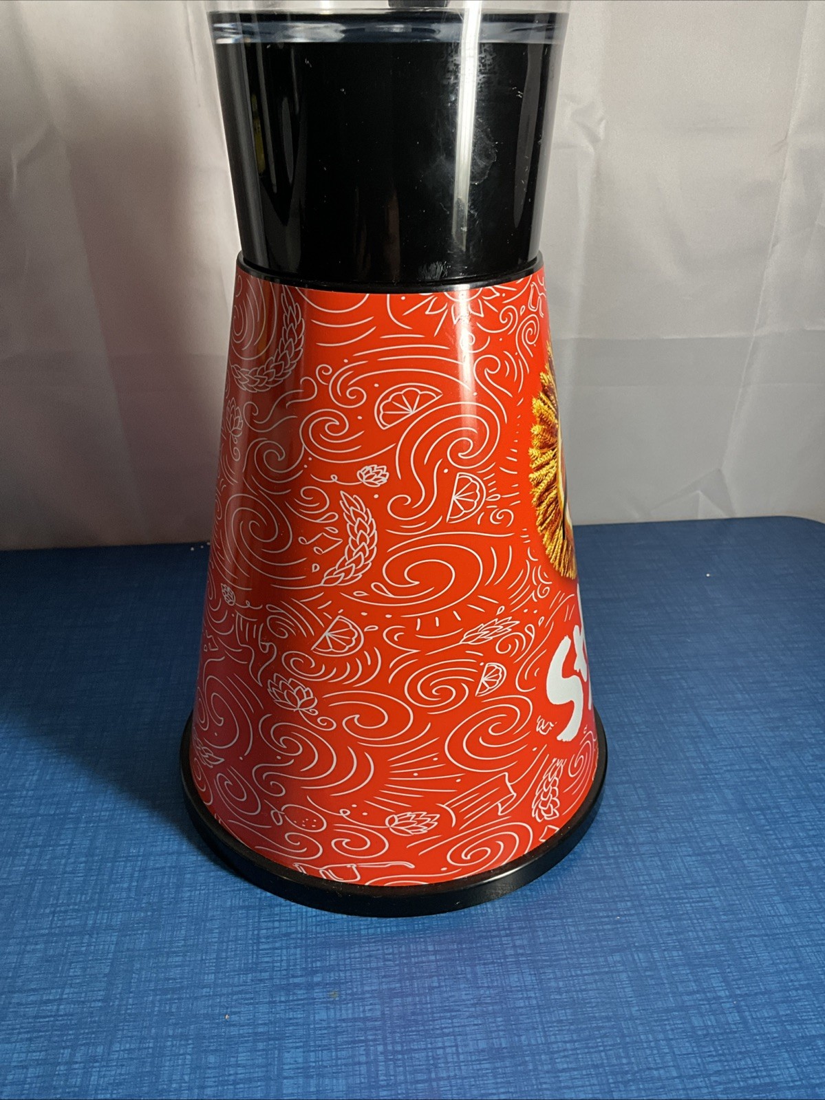 Shock Top Beer Super Tube-Conic Super Tube-Beer Dispenser-128 oz.