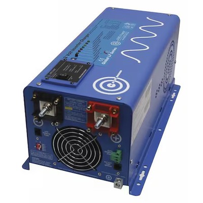 Aims Power Picoglf20w12v120vr Power Inverter And Battery Charger, Pure Sine,