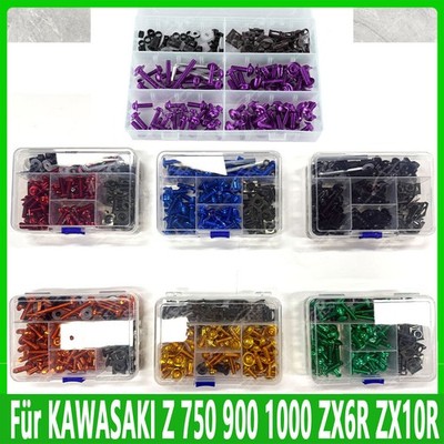 Verkleidungsschrauben Schraubensatz Für KAWASAKI Z 750 900 1000 ZX6R ZX10R ZX14R