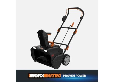 WORX WG471 40V Power Share 20'' Cordless Snow Blower With Brushless Motor
