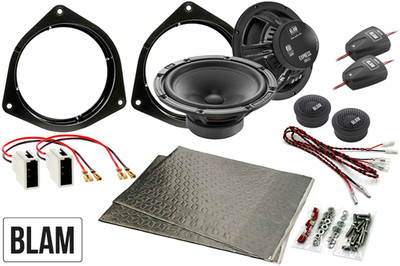 Toyota Alphard, Auris, Hilux 165mm komplett BLAM EXPRESS Lautsprecher Upgrade Kit