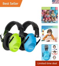 2 Pack Noise Cancelling Headphones for Kids - Perfect for Concerts  Events