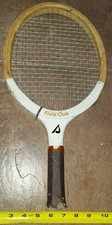 Field Club Racquet Ball Seamlesss brand wood frame Vintage