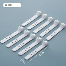 The Transparent Plastic Data Cable Storage Box Household Cable Mobilephone Charg