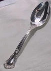 Gorham CHANTILLY Solid Sterling Large Pierced Serving Spoon 64 gr, No Mono, EXC