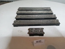 Trix TTR 3 rail track - 4 x Strt, 1 x Qtr. Strt. (420 + 420/1/4.) My Ref. (W40).