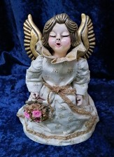 Thun Brokatengel Gloria mit Spieluhr. 