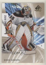 2020-21 Upper Deck SP Game Used Golden Burst 219/265 John Gibson #39 0t9q