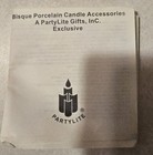 PartyLite Angel of Light Bisque NIB  Porcelain Taper Candle Holder (Model P7713 — photo 3