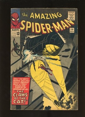 Amazing Spider-Man #30 (1965) 12c Ditko Stan Lee  Claws of the Cat !