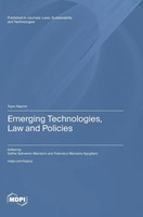 Emerging Technologies, Law And Policies | Buch | Englisch (2025) | Mdpi Ag
