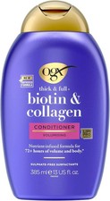 Biotin & Collagen Hair Thickening Sulfate Free Shampoo Conditioner OGX 385ml UK