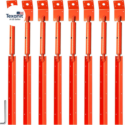 Adjustable Wall Turnbuckle Tensioner (Adjustable Length: 33.2''-40''), Heavy Duty