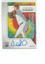 2015 PANINI PRIZM AUTOGRAPH PRIZMS TIE DYED #54 ANTHONY RANAUDO 49/50