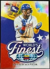2026 Topps Finest Ronald Acuna Jr. Refractor (RAW)