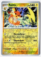 Raichu [Reverse Holo] #64 Prices | Pokemon Paldea Evolved