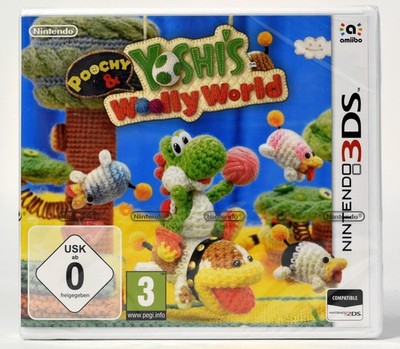 Nintendo 2DS 3DS,Poochy & Yoshi´s Woolly World,PAL,USK,neu