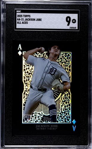 Jackson Jobe #AA-21 2025 Topps All Aces card