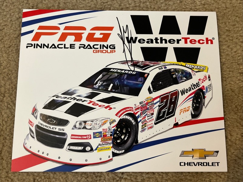 2024 SIGNED SHANE VAN GISBERGEN “WEATHER TECH" #28 NASCAR ARCA MENARD SERIES