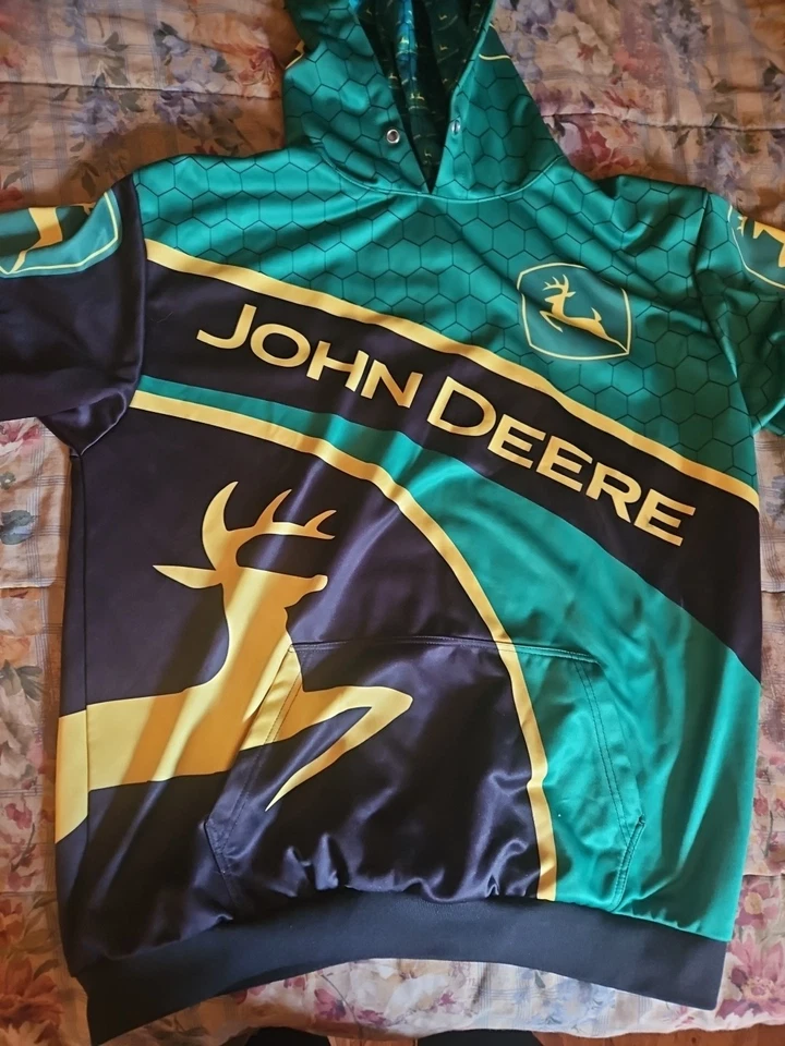 John Deere Pull Hoodie XL - Photo 2/4