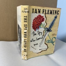 The Spy Who Loved Me by Ian Fleming 1962 with Dust Jacket US Edition BCE