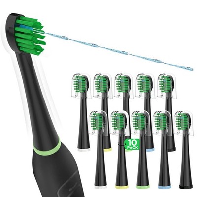 Replacement Toothbrush Heads for All Waterpik Sonic Fusion Models (SF-01, SF-...