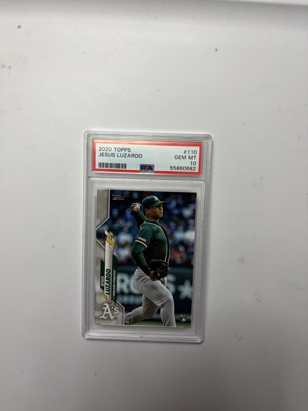 2020 Topps Jesus Luzardo Rookie #110 PSA 10 