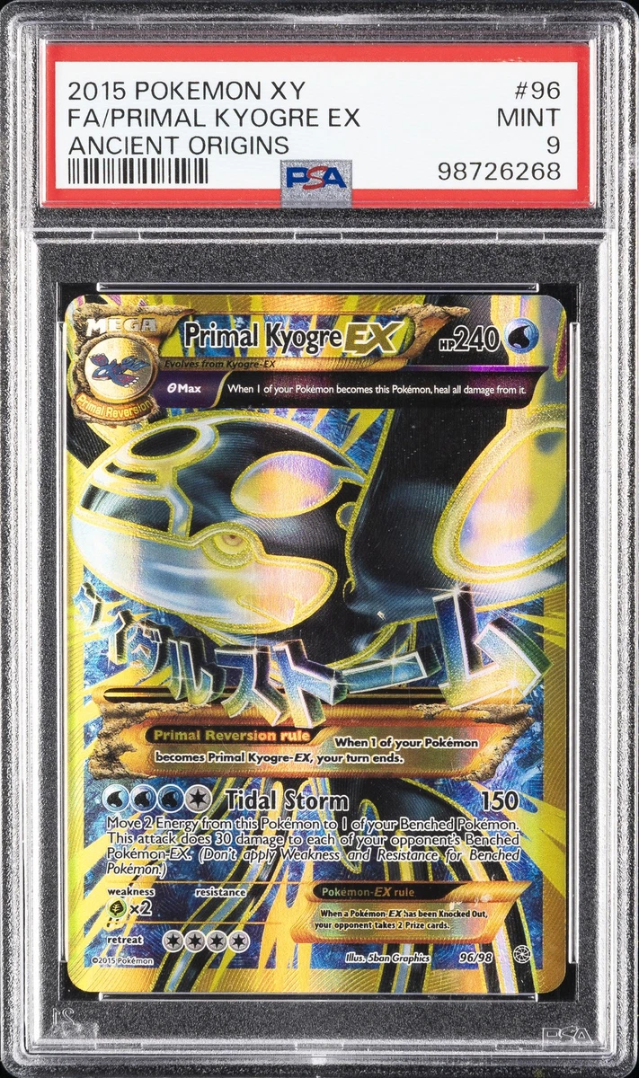 Preços baixos em Jogos de cartas colecionáveis individuais Kyogre