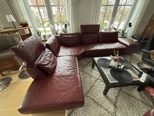 Koinor Design Leder Sitzgarnitur Couch Sofa rot 