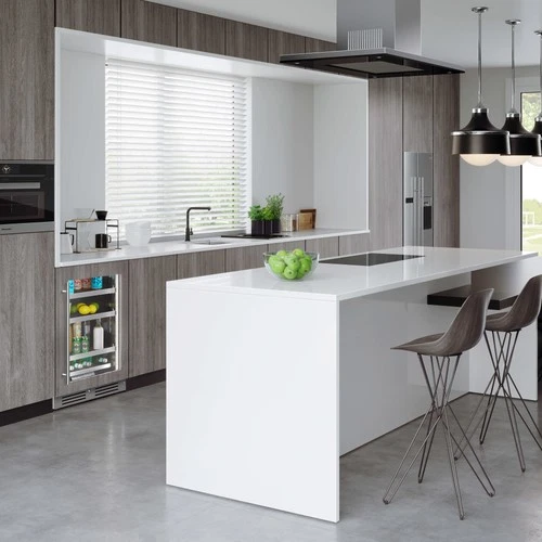 Landmark L3124UI1BGRH 24"W 154 Can Capacity Beverage Cooler - Panel Ready - Picture 4 of 12